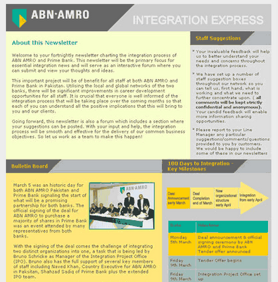 ABN AMRO eNewsletter